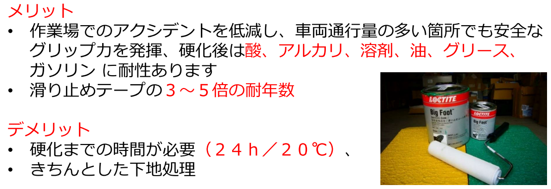 LOCTITE 滑り止めコート剤（Big Foot) 緑色 | プロショップ 脇役商品.com